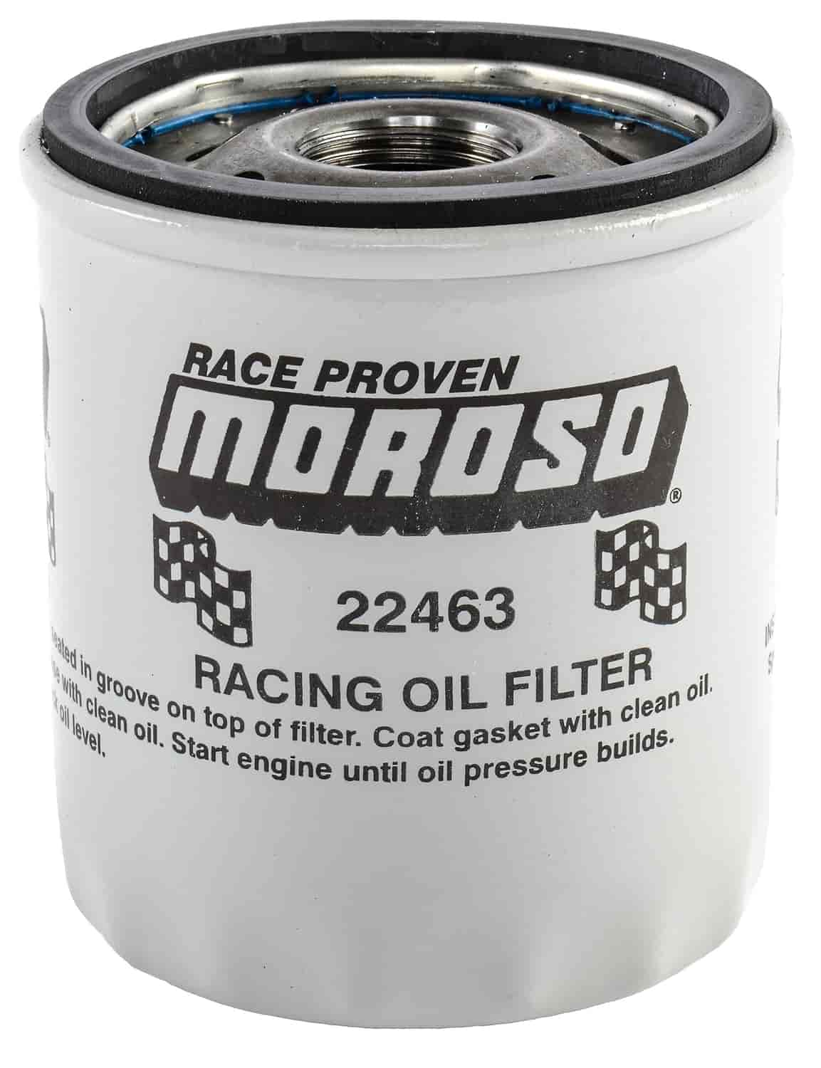 Racing Oil Filter For Ford Modular and GM LS-Series Engines