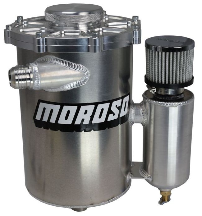 2-Piece Dry Sump Tank w/Attached Breather Tank 5 Quart
