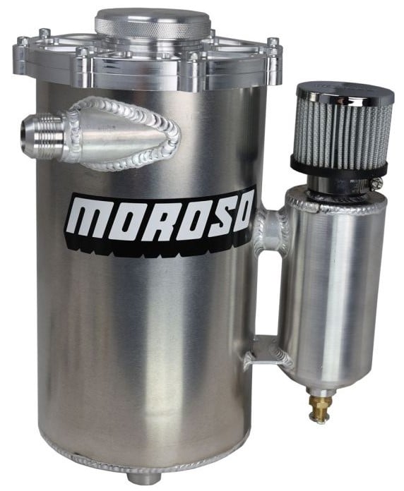 2-Piece Dry Sump Tank w/Attached Breather Tank 6 Quart