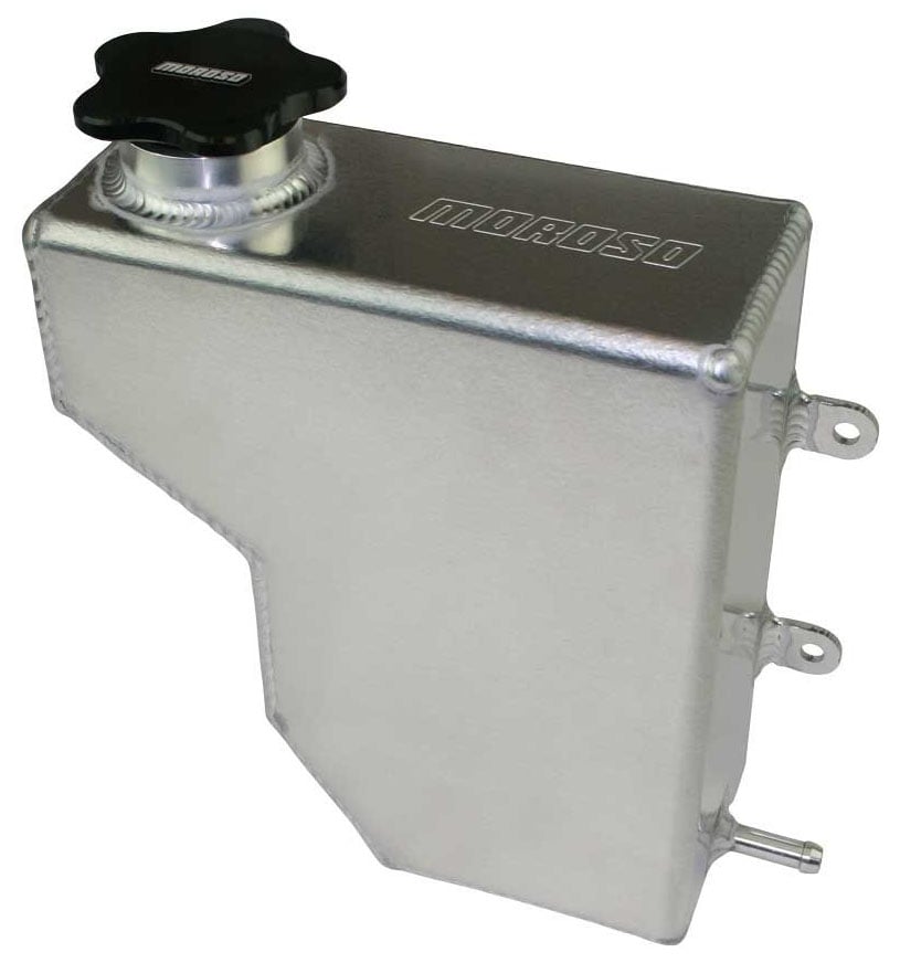 Coolant Expansion Tank fits Select Late-Model Polaris RZR Side-by-Side - Polished Finish