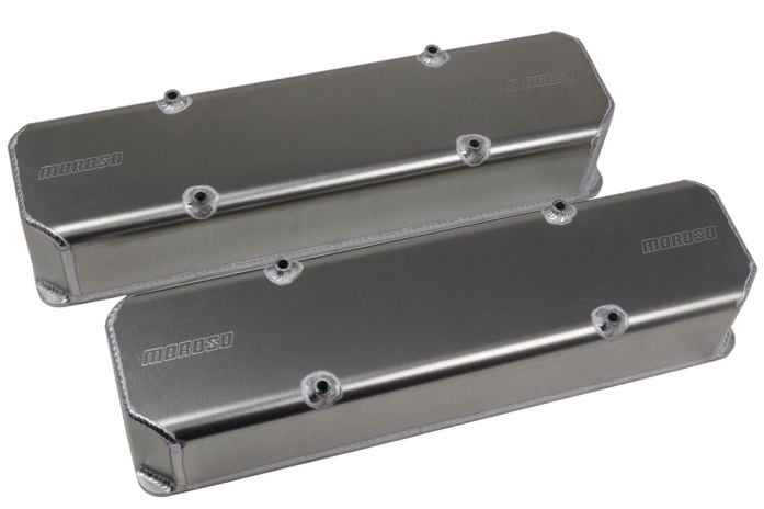 Fabricated Aluminum Valve Covers Small Block Chevy, with MBE 10 Degree or 13 Degree Cylinder Heads