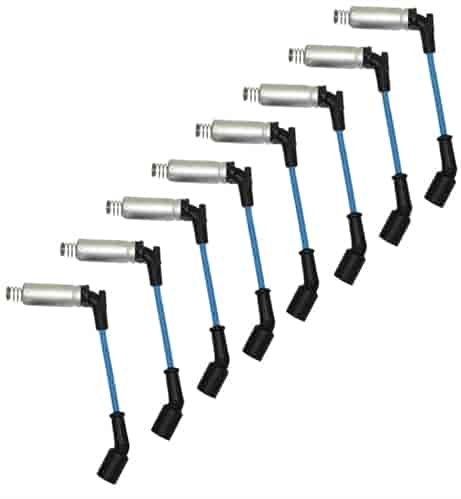Ultra 40 Race Spark Plug Wire Set LS Series Blue