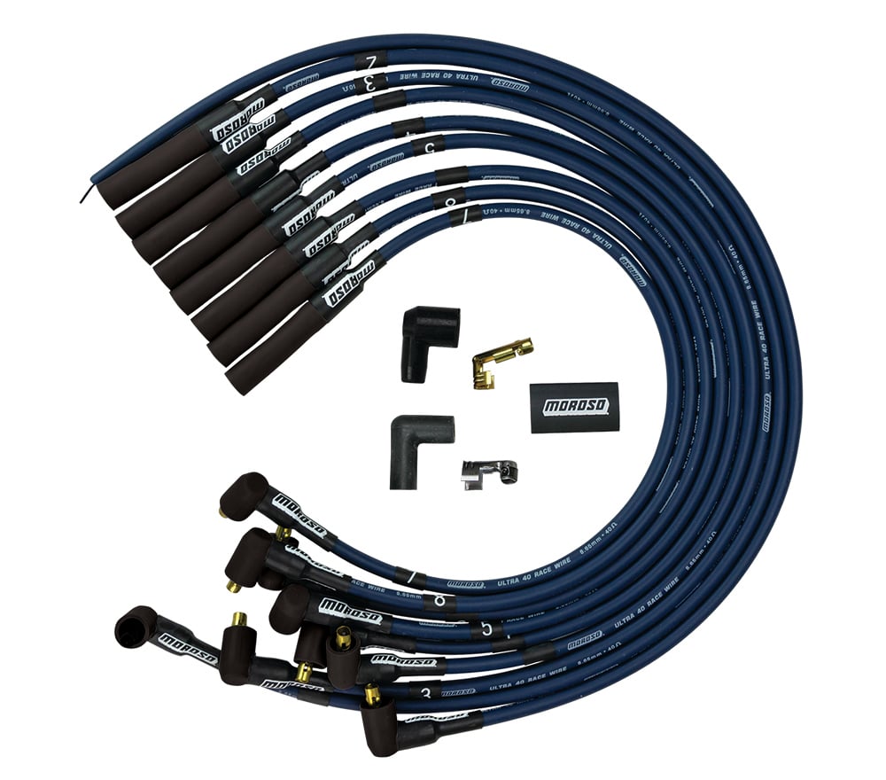 Ultra 40 Unsleeved Spark Plug Wire Set Big Block Chevy
