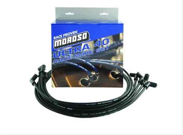 Ultra 40 Sleeved Spark Plug Wire Set LS Series (Coil On Plug)