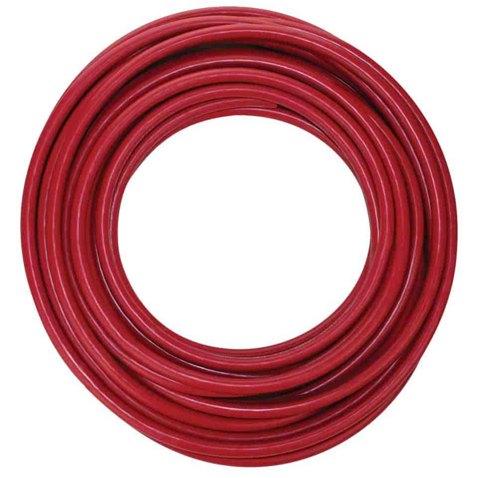 Heavy-Duty 1-Gauge Battery Cable [50 ft. Roll | Red Insulation]