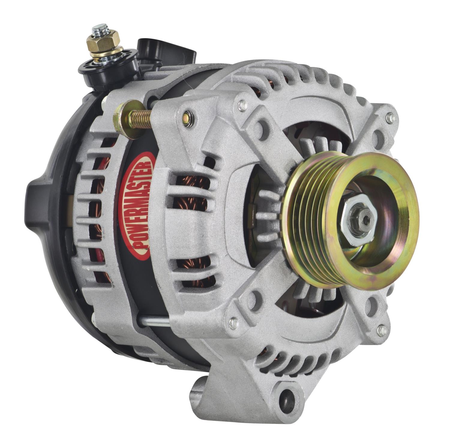 GM 12si-Style Alternator Natural 1-Wire, Serpentine Pulley