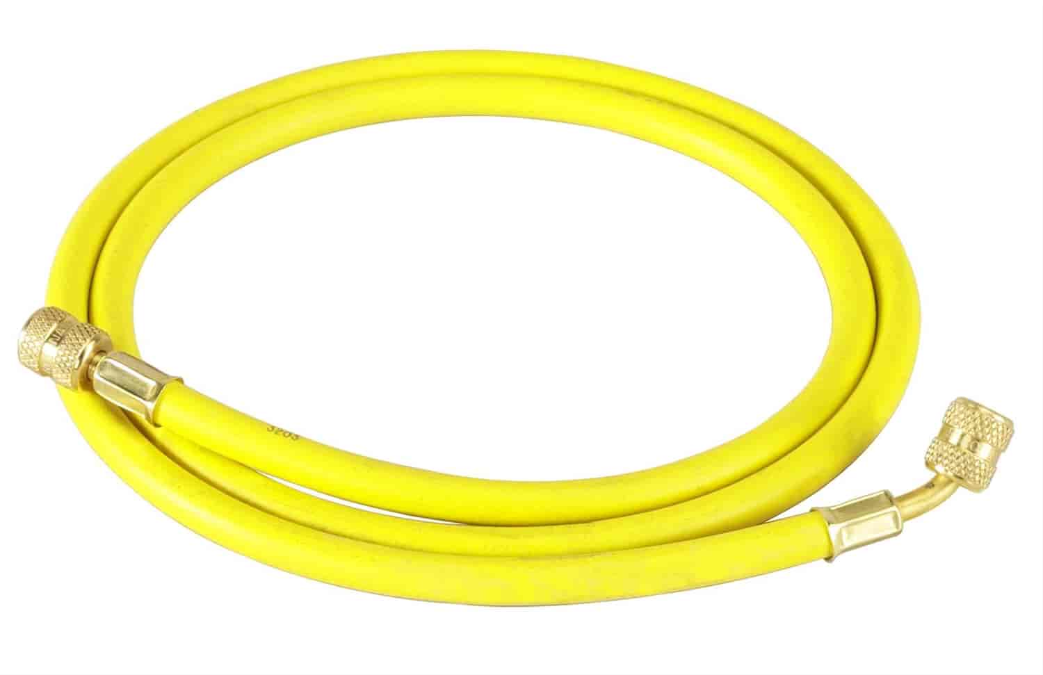 31060 Robinair Refrigerant Charging Hose, 60 in. Yellow Hose [1/4 in. x 1/4 in.]
