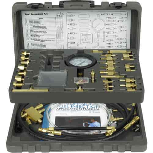 Master Fuel Injection Service Kit Perform Fuel Pressure Tests For weak Fuel Pumps Or Filters, Leak Down Tests Includes:
