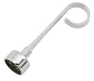 Dipstick Handle Chrome-Plated Steel Fits Most Crankcase or Automatic Transmission Dipsticks