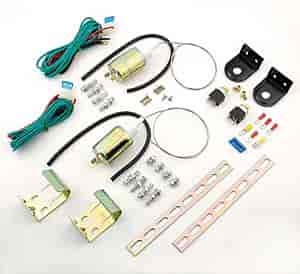 Electric Door Release Kit 12V Electric Solenoid W/ 11lb. Pull Strength