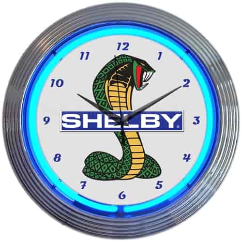 Shelby Cobra Neon Clock
