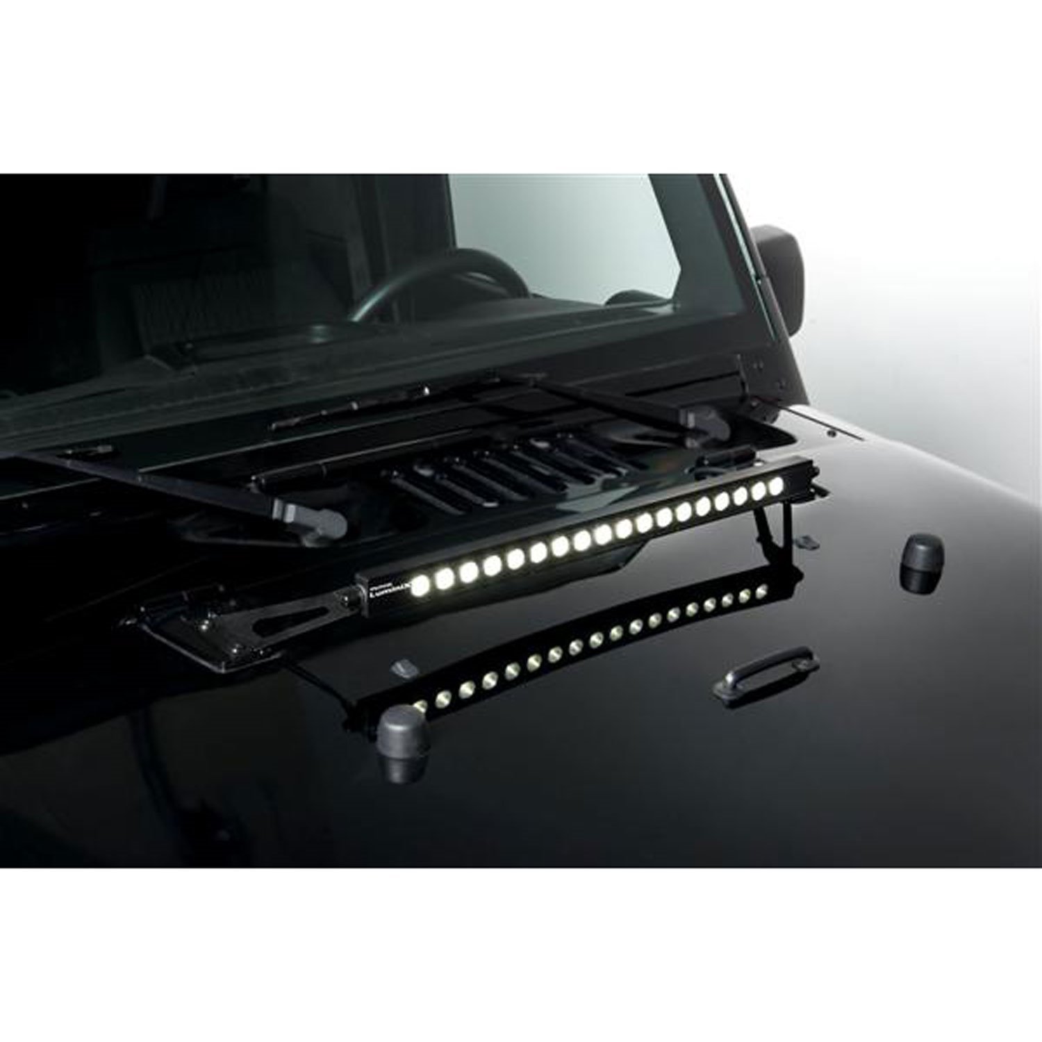 Luminix LED Light Bar Mount 2007-2017 Jeep Wrangler JK