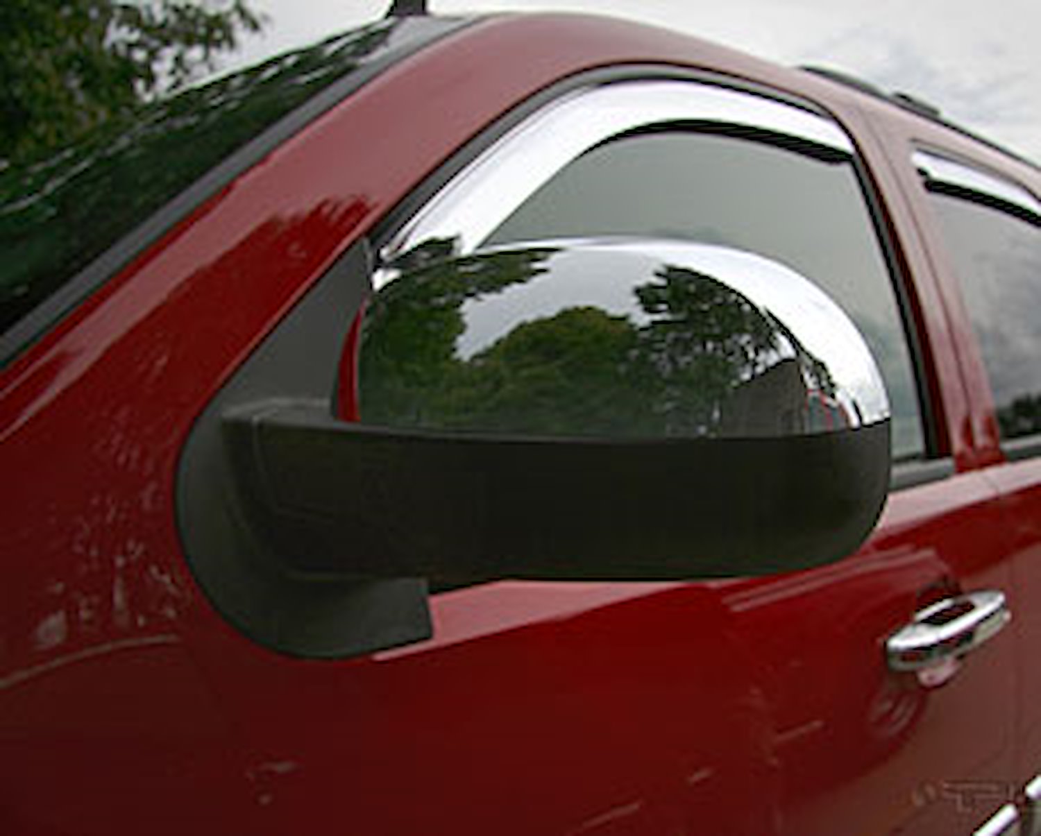 Chrome Mirror Covers 2007-13 GM Silverado/Sierra 1500