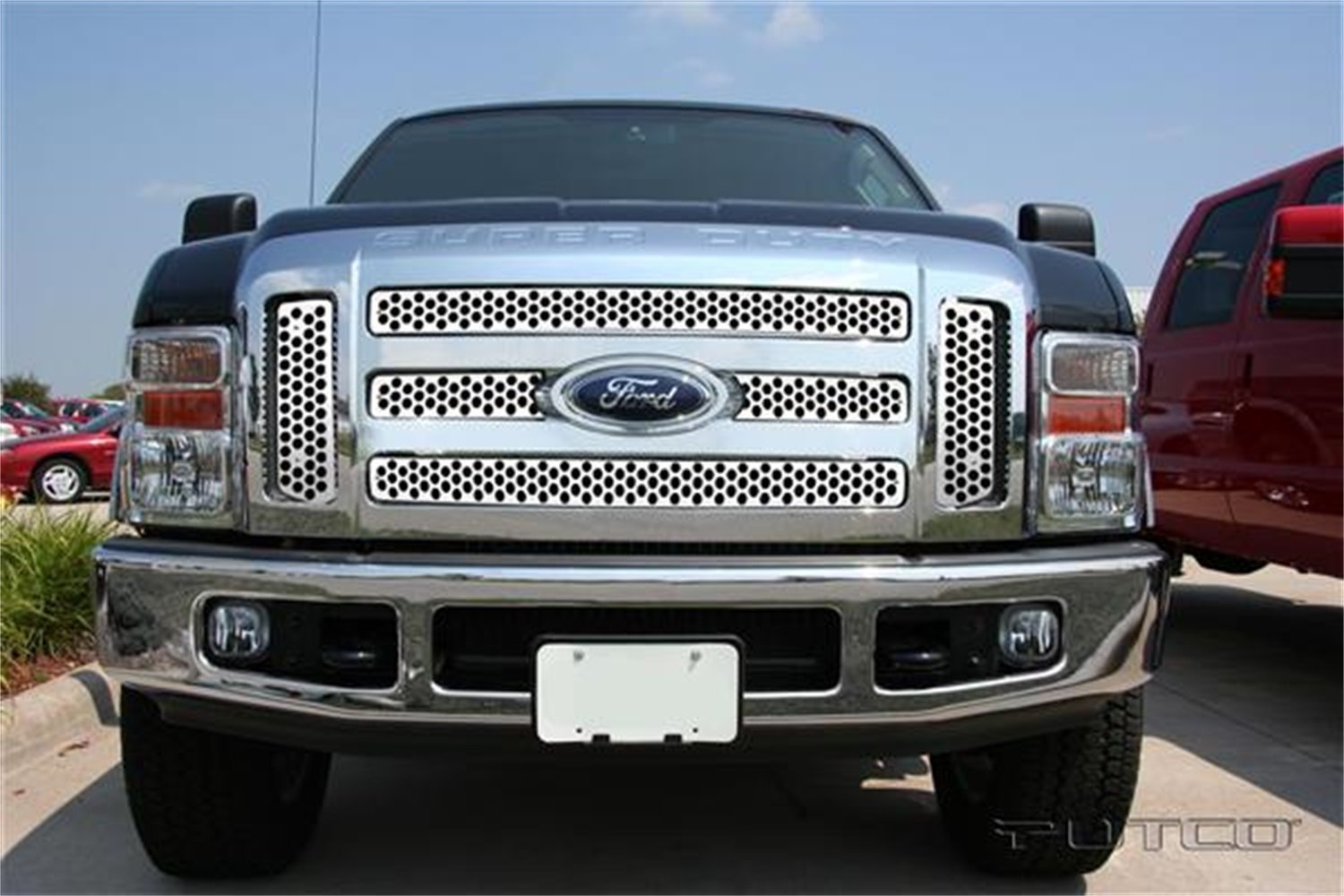 Punch Series Grille 2008-10 Ford F-Series Super Duty