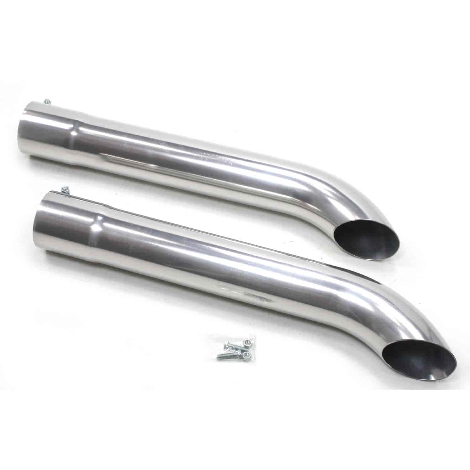 Side Tube Turnouts Without Muffler Metallic Ceramic Coated