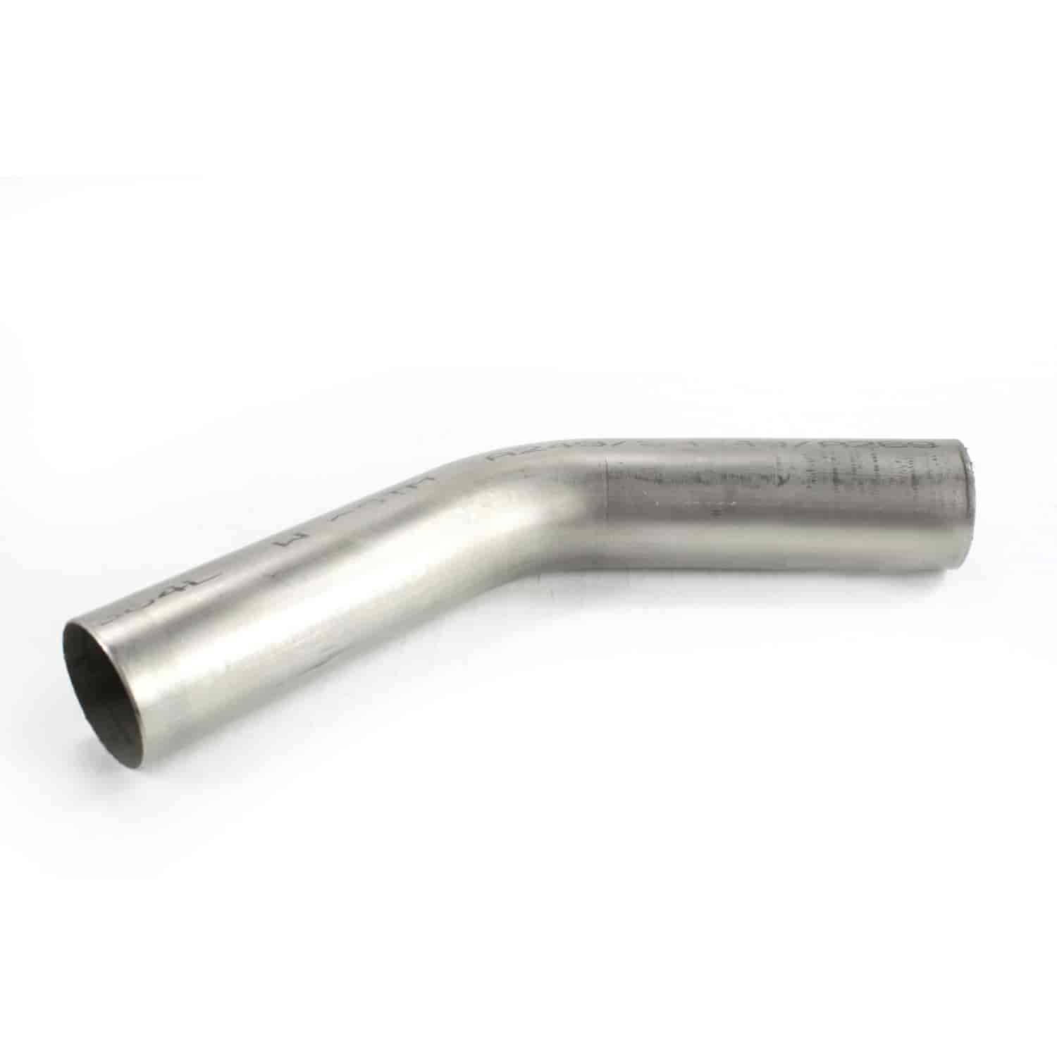 Stainless Steel Exhaust Tubing 45° Bend