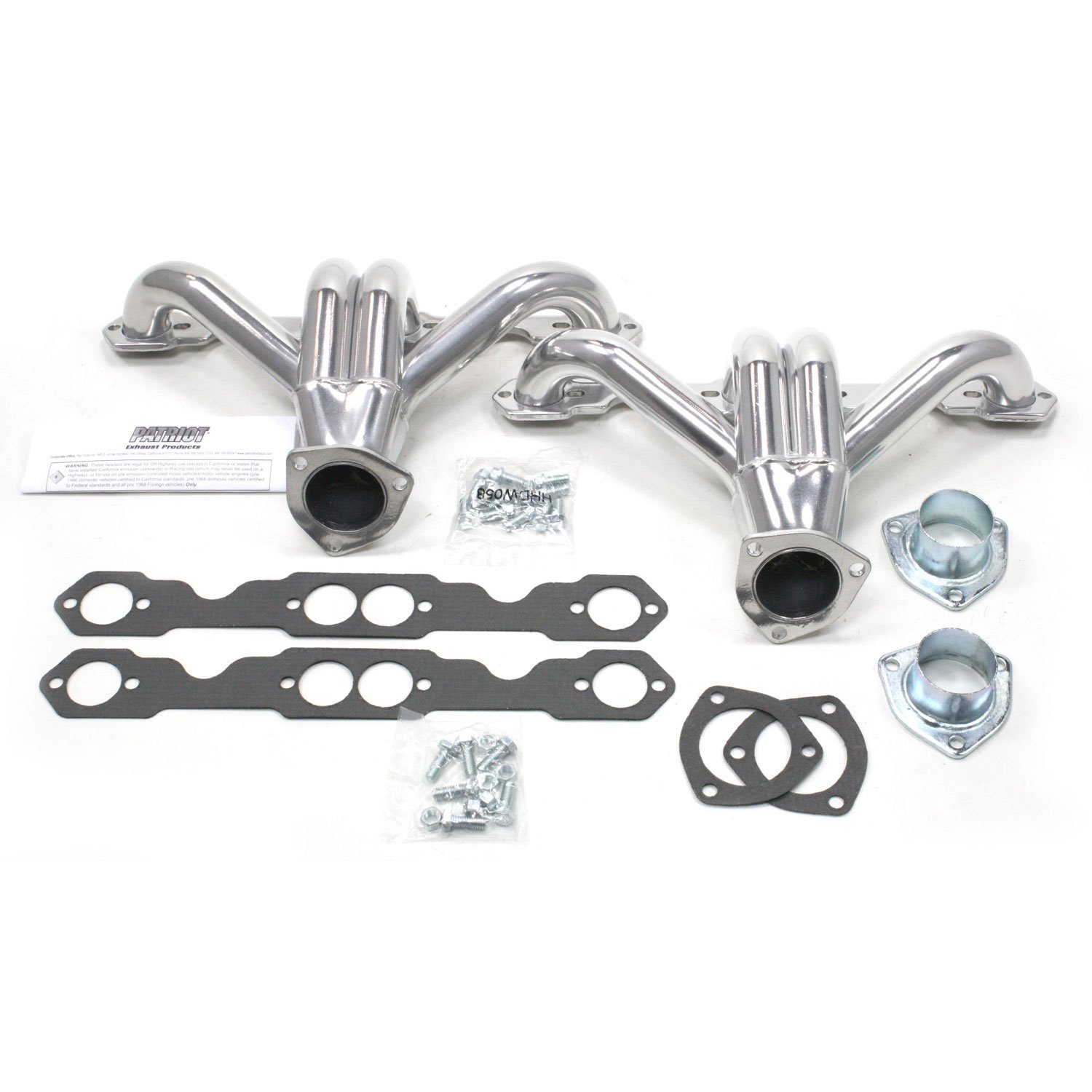 Tight Tuck Headers Small Block Chevy 265-400 (Round Ports)