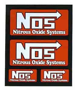 Nos Decal Qty 2 of 5-1/2" x 2-1/2"