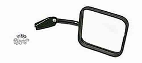 Right Side Only Door Mirror Kit for 1955-1986 Jeep CJ Models
