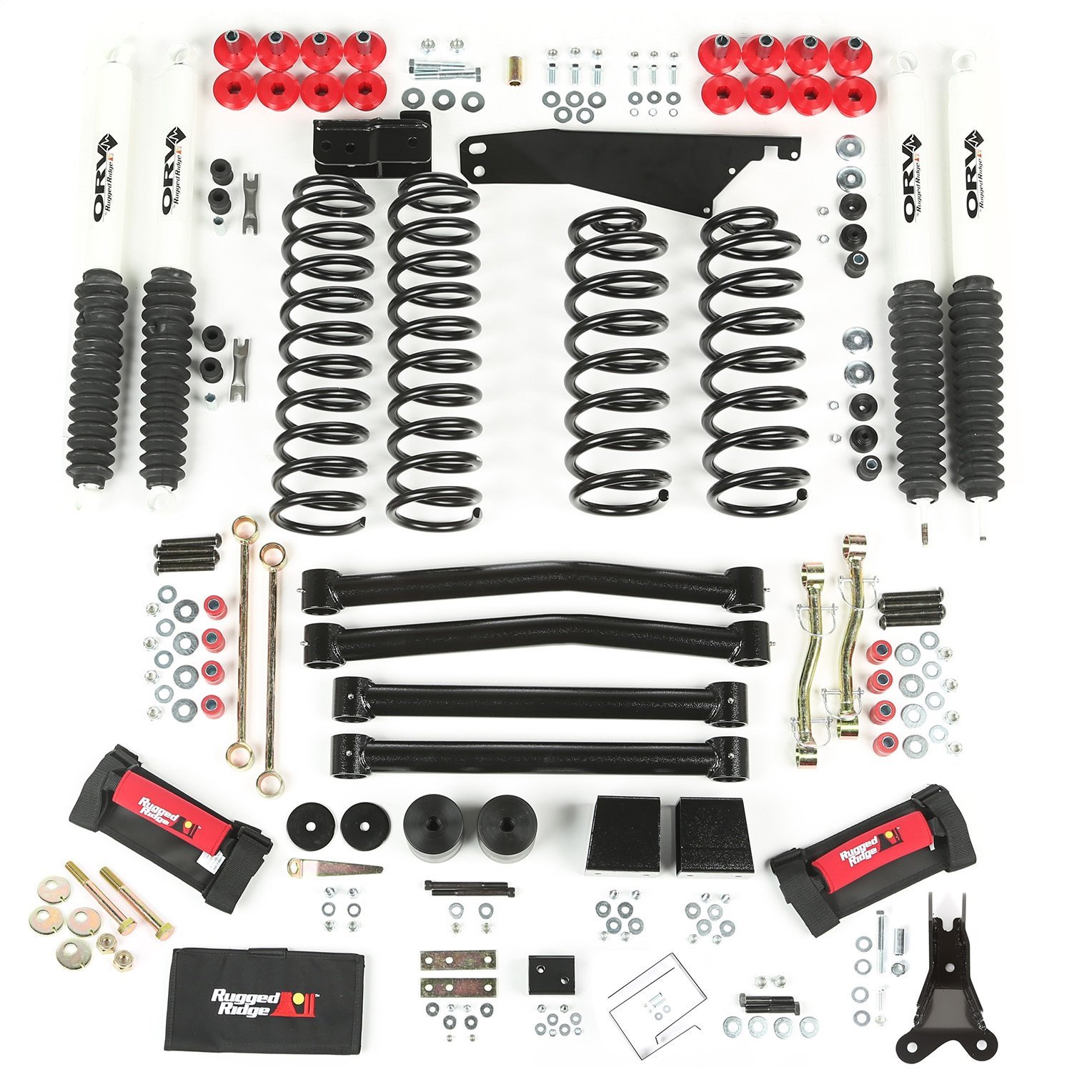 18415.6 Front and Rear Suspension Lift Kit, Lift Amount: 4 in. Front/4 in. Rear