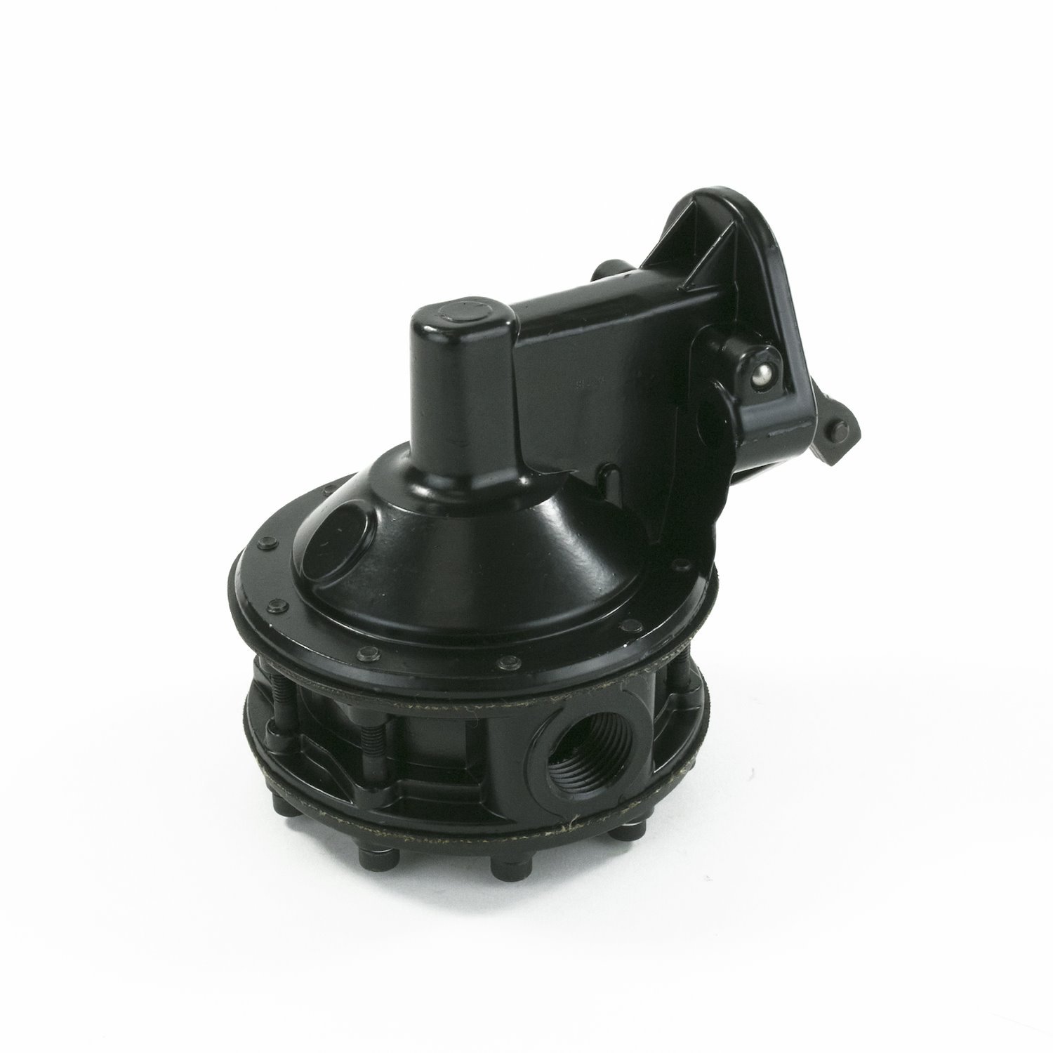 JM1037BK Mechanical Fuel Pump, Six Valve 130 GPH 12-16 PSI SBC (262-400), Black