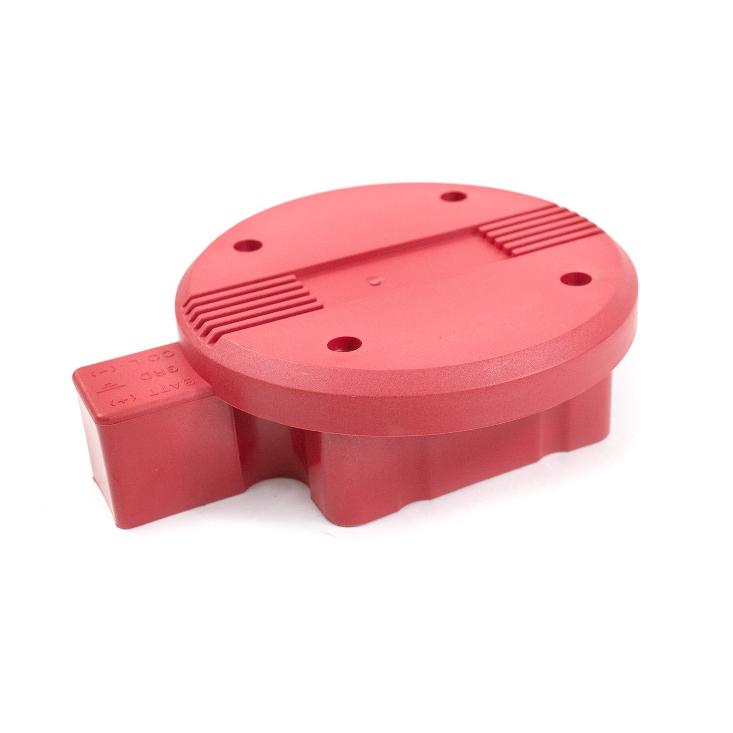 JM6909R HEI Distributor Round Coil Dust Cover, Red