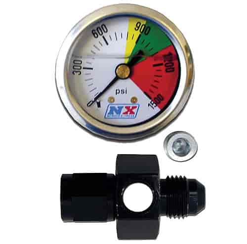 Nitrous Bottle Pressure Gauge 2-1/16" Diameter