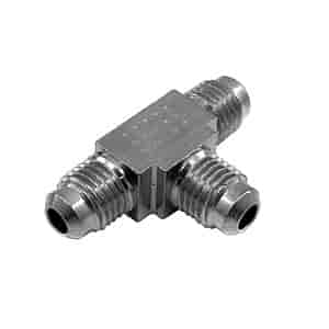 Tee Adapter Fitting -4 AN Male X 1/8" Male NPT