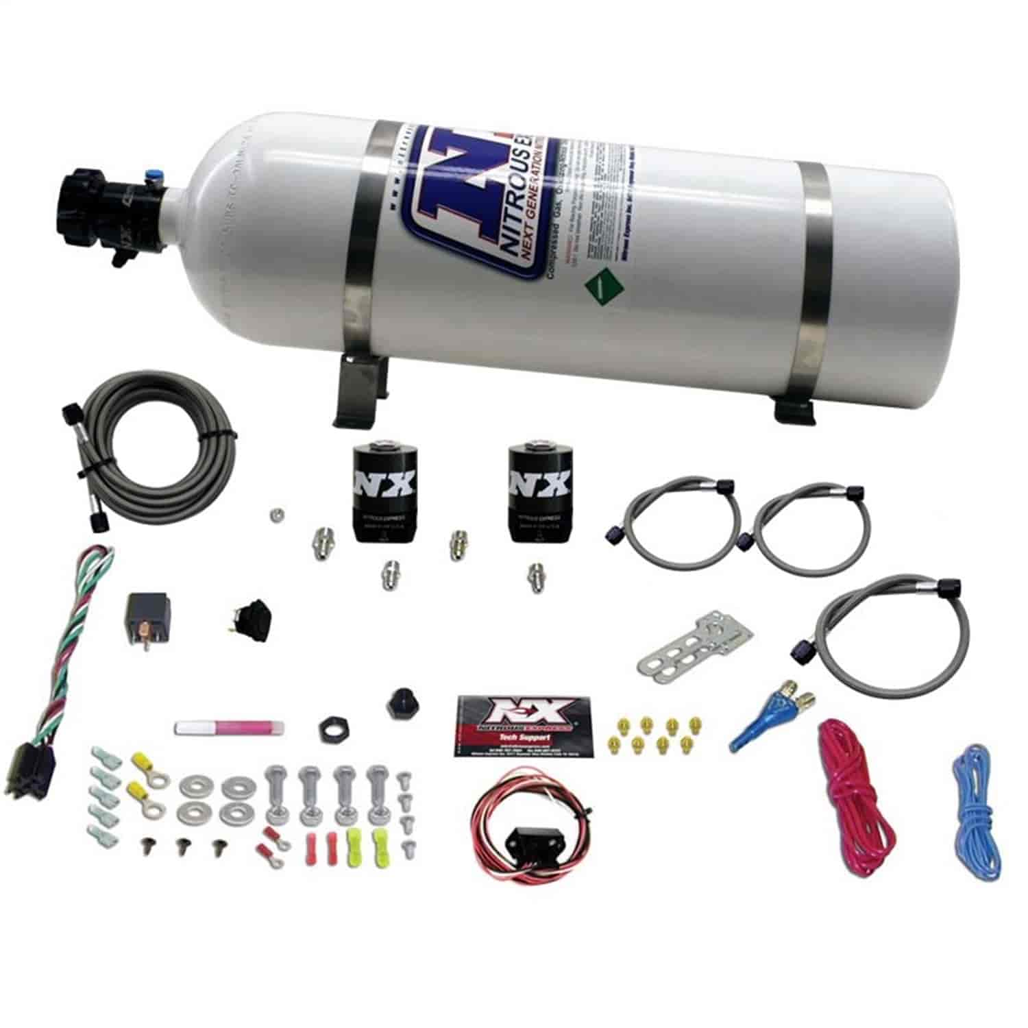 Universal EFI Fly-By-Wire Stage One Nitrous System Single Nozzle