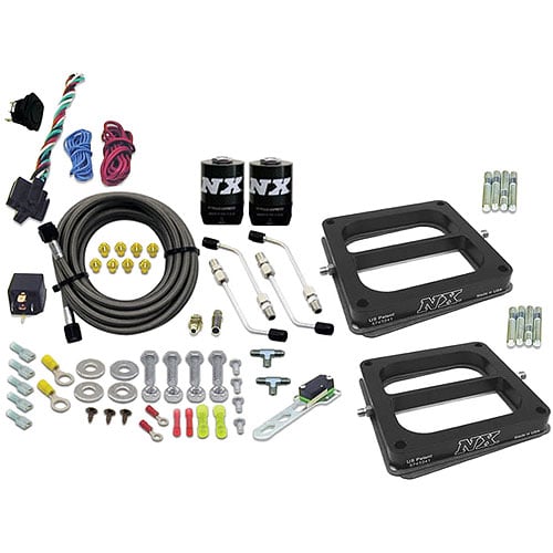 Stage 6 Nitrous Plate System Dual Holley 4500 Dominator Carb Spray Plates