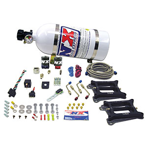 DUAL 4150/ALCOHOL (100-200-300-400-500HP) WITH 15 LB. BOTTLE
