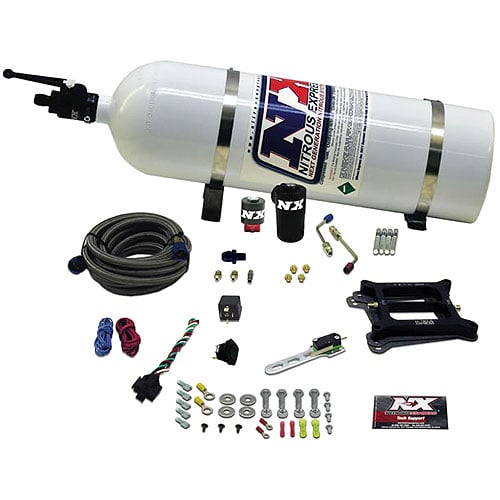 Conventional Restricted Nitrous Class Nitrous System 4150-series Carb Spray Plate
