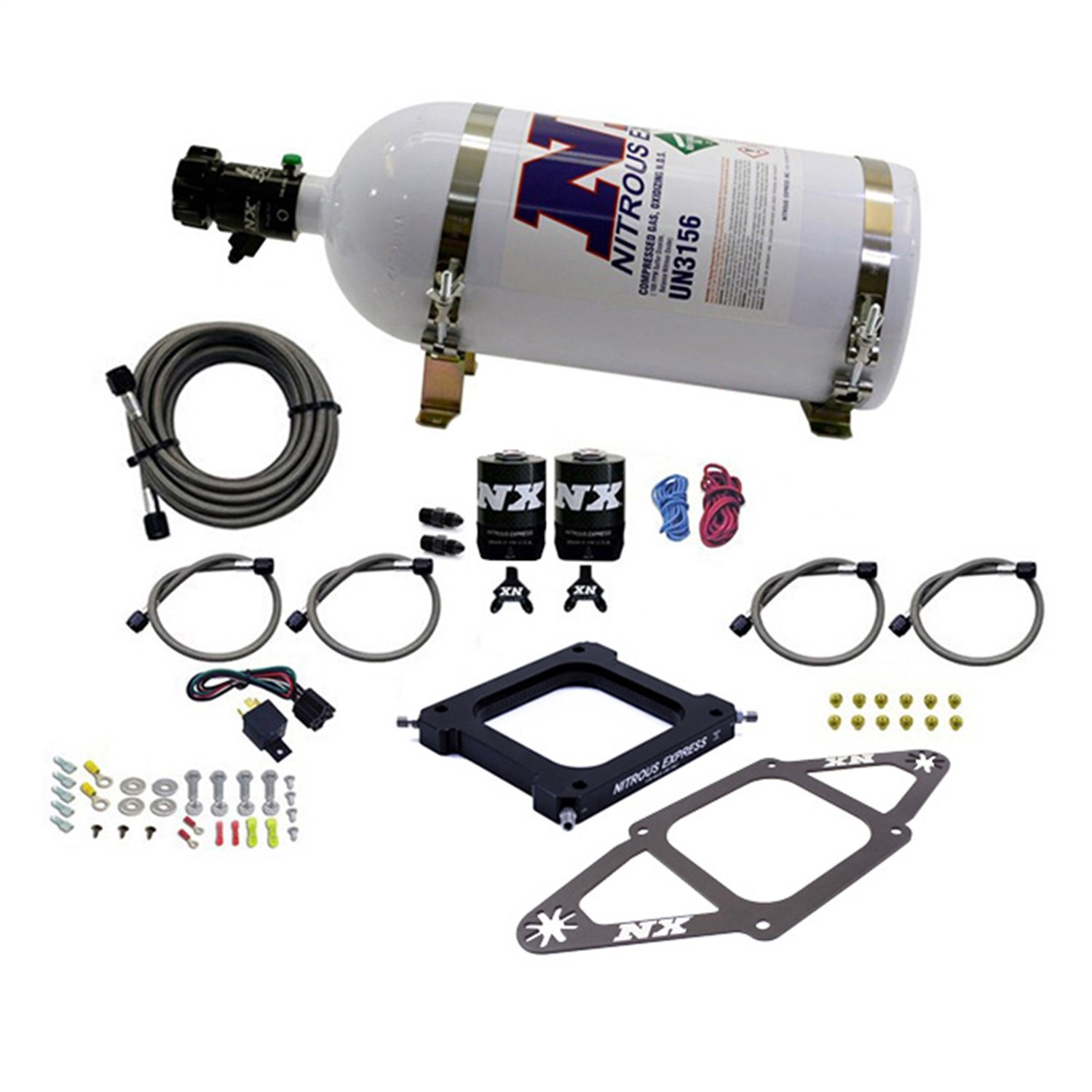 67070-10 4500 Assassin Plate Stage-6 System, 50-300 HP, 10 lb. Bottle
