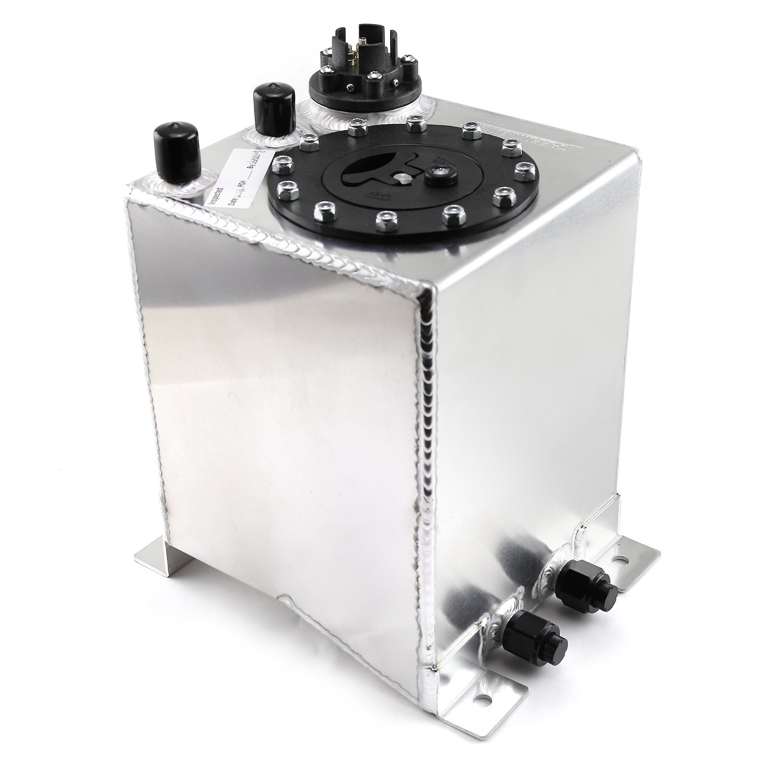 Polished Aluminum Fuel Cell with Sender Capacity: 2.5 Gallons