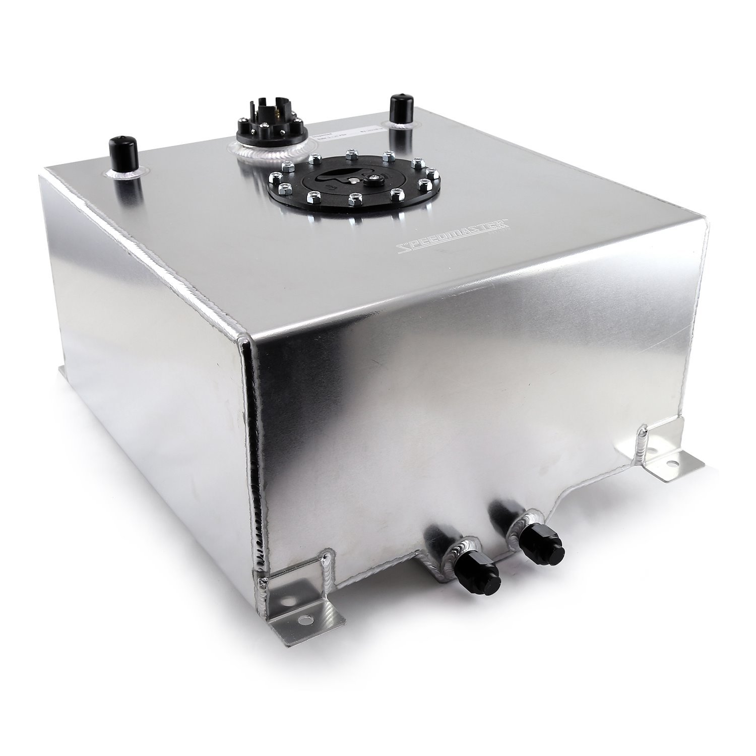 Polished Aluminum Fuel Cell with Sender Capacity: 10 Gallons