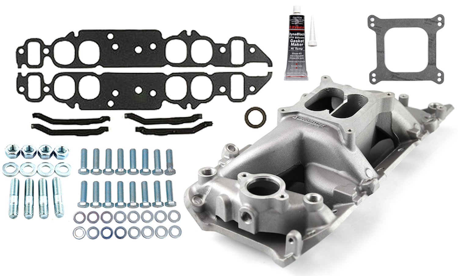 MidRise Intake Manifold Kit for Big Block Chevy 454 Oval Port