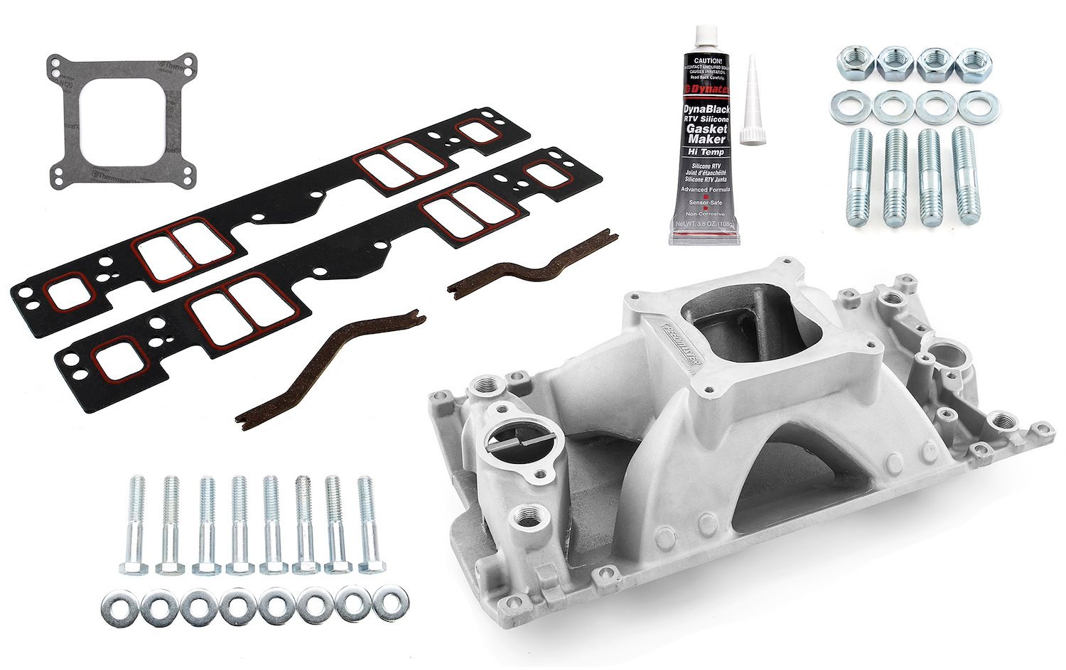 HiRise Intake Manifold Kit for Small Block Chevy 350 Vortec
