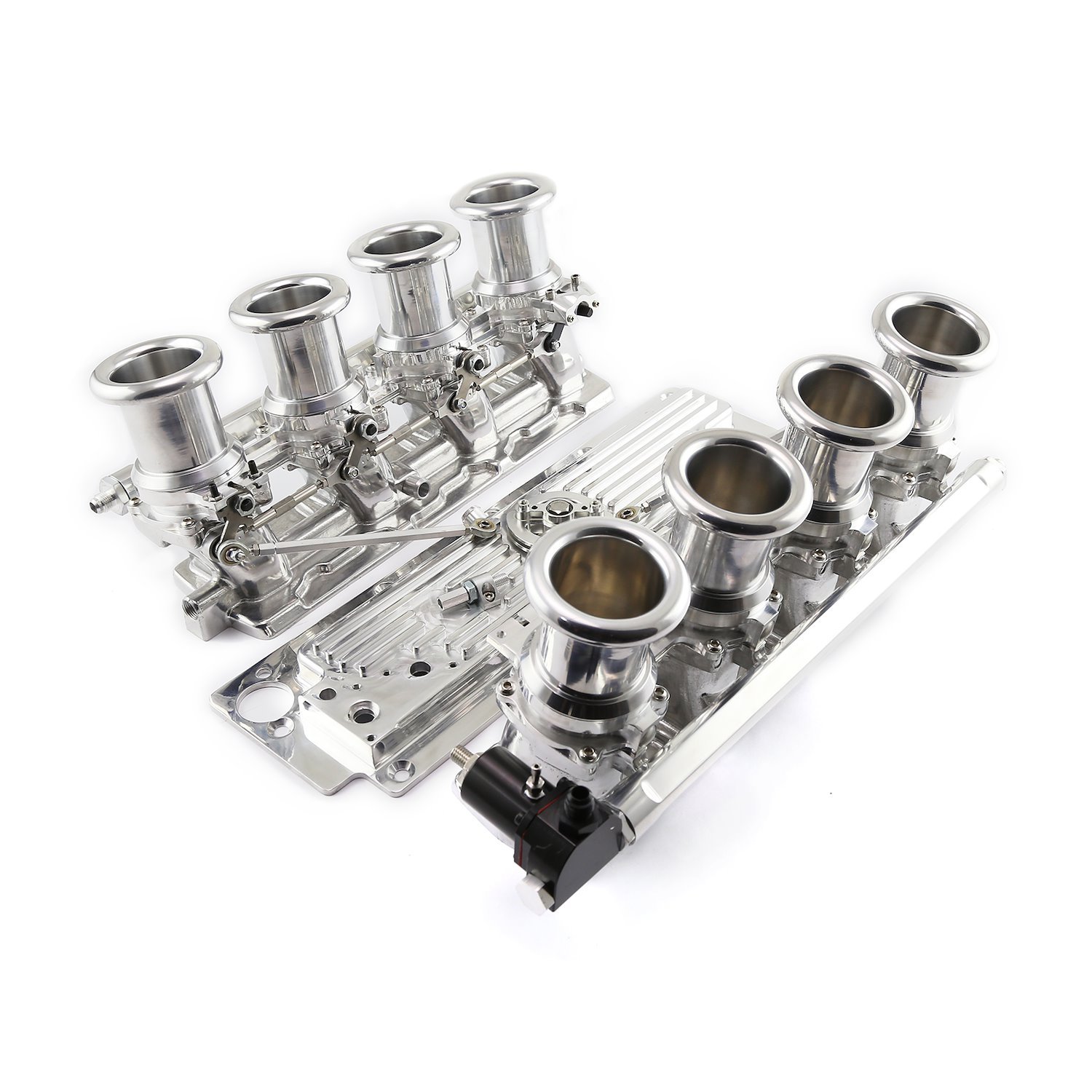 Downdraft EFI Stack Intake Manifold - Chevy LS3 Fuel Injected