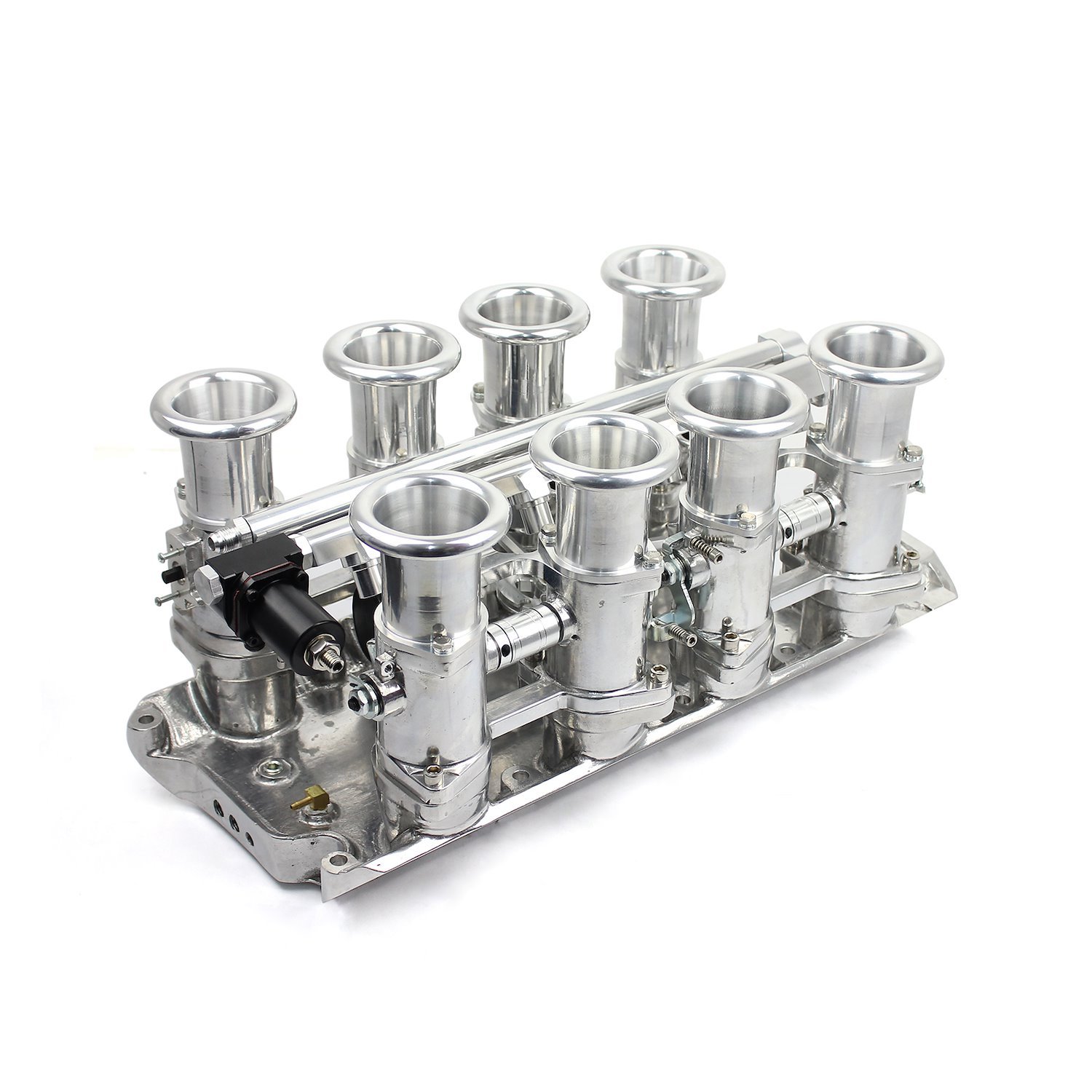 Downdraft EFI Stack Intake Manifold - Small Block Ford 260, 289, 302W Fuel Injected