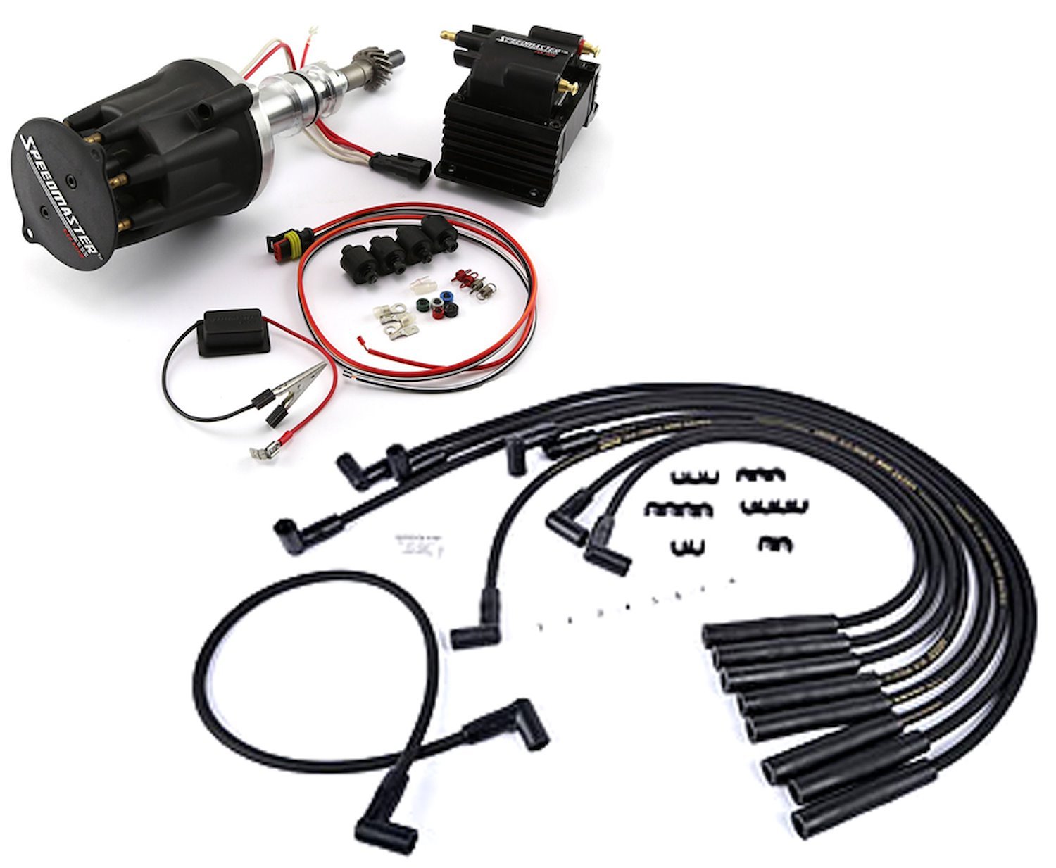 El Rayo Ignition System Kit with Ignition Wires Small Block Ford