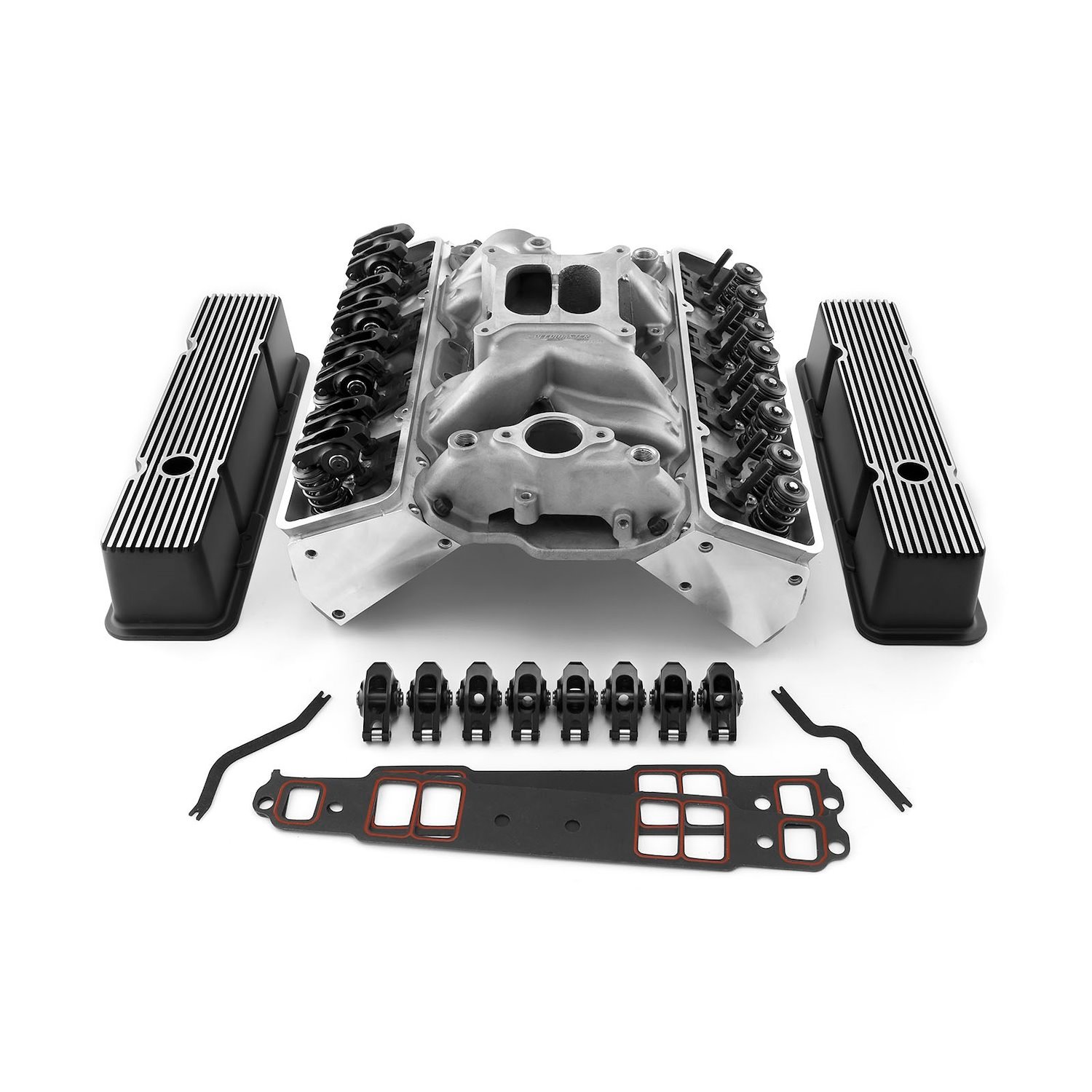 Outlaw Series Top End Engine Combo Kit Small Block Chevy 350 - Angle-Style Plugs - 190/64 cc