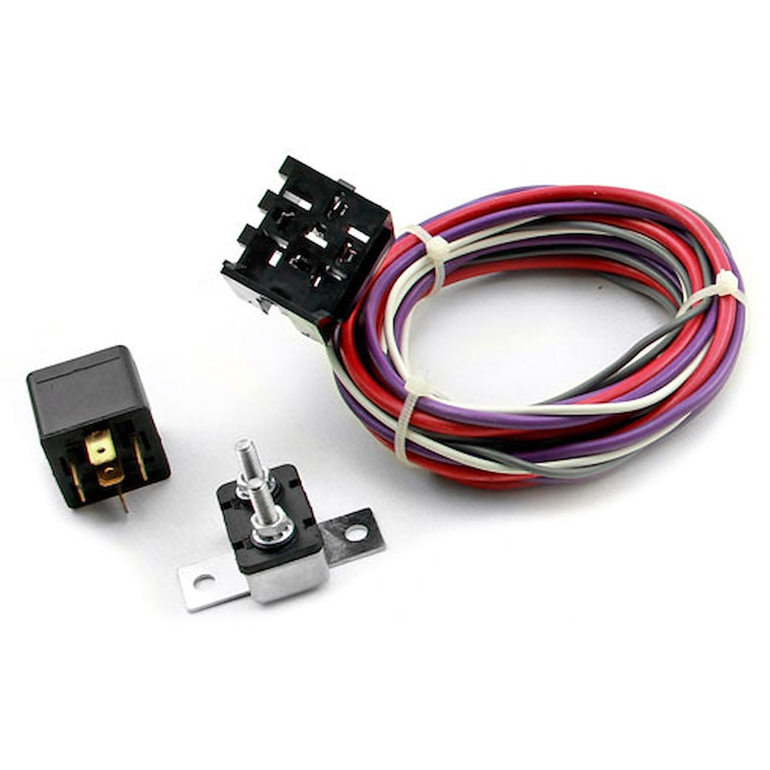 Electric Fan Wiring Harness Kit Includes Relay