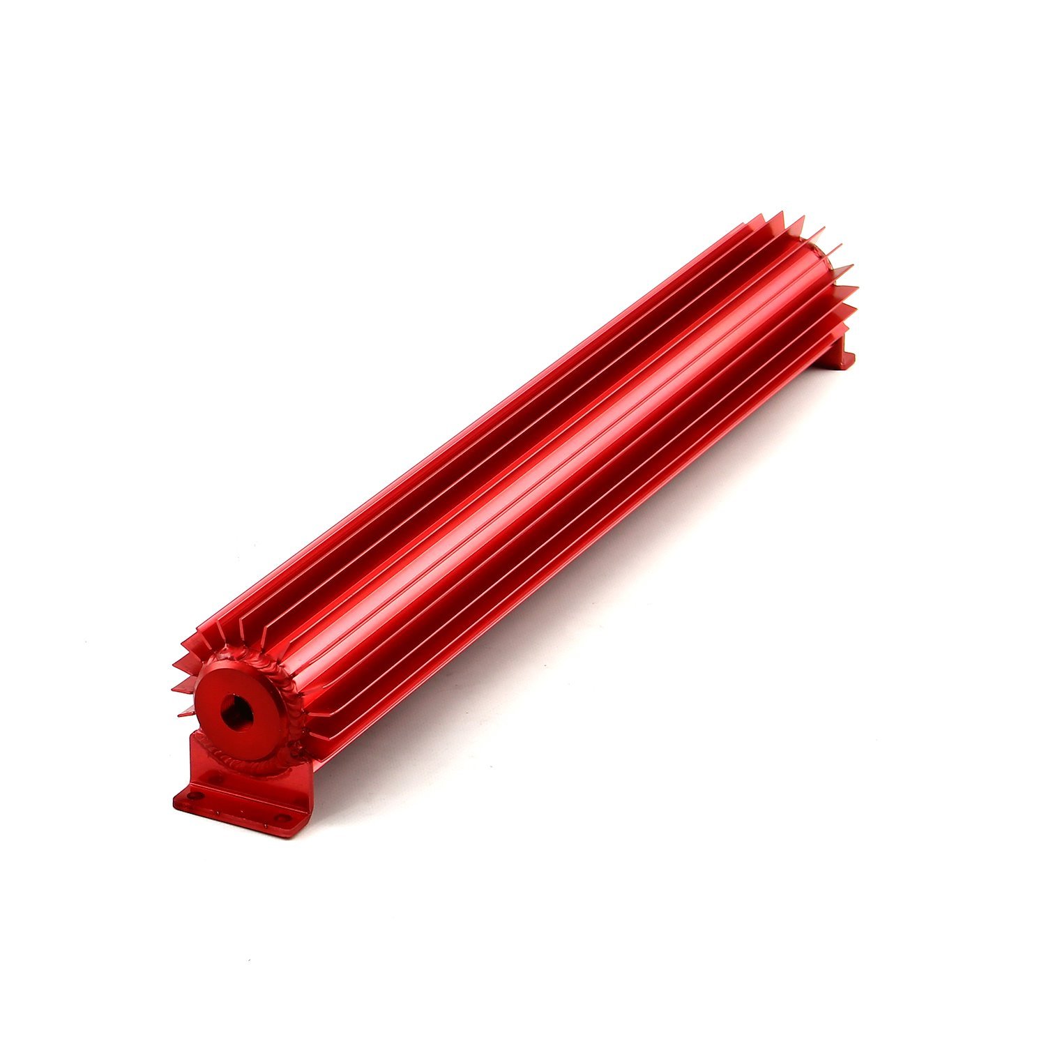 Single Pass Transmission Oil Cooler With 3/8" Hose Barb Fittings Overall: 3" H x 3.25" T x 20" W