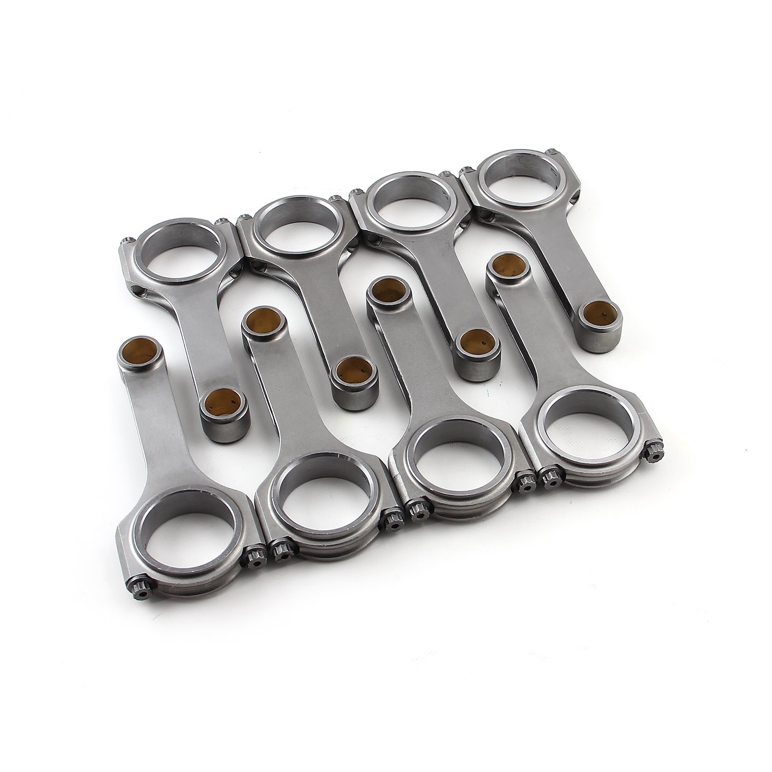 H Beam 6.100 2.100 .927 Bronze Bush 4340 Connecting Rods Suits Chevy LS