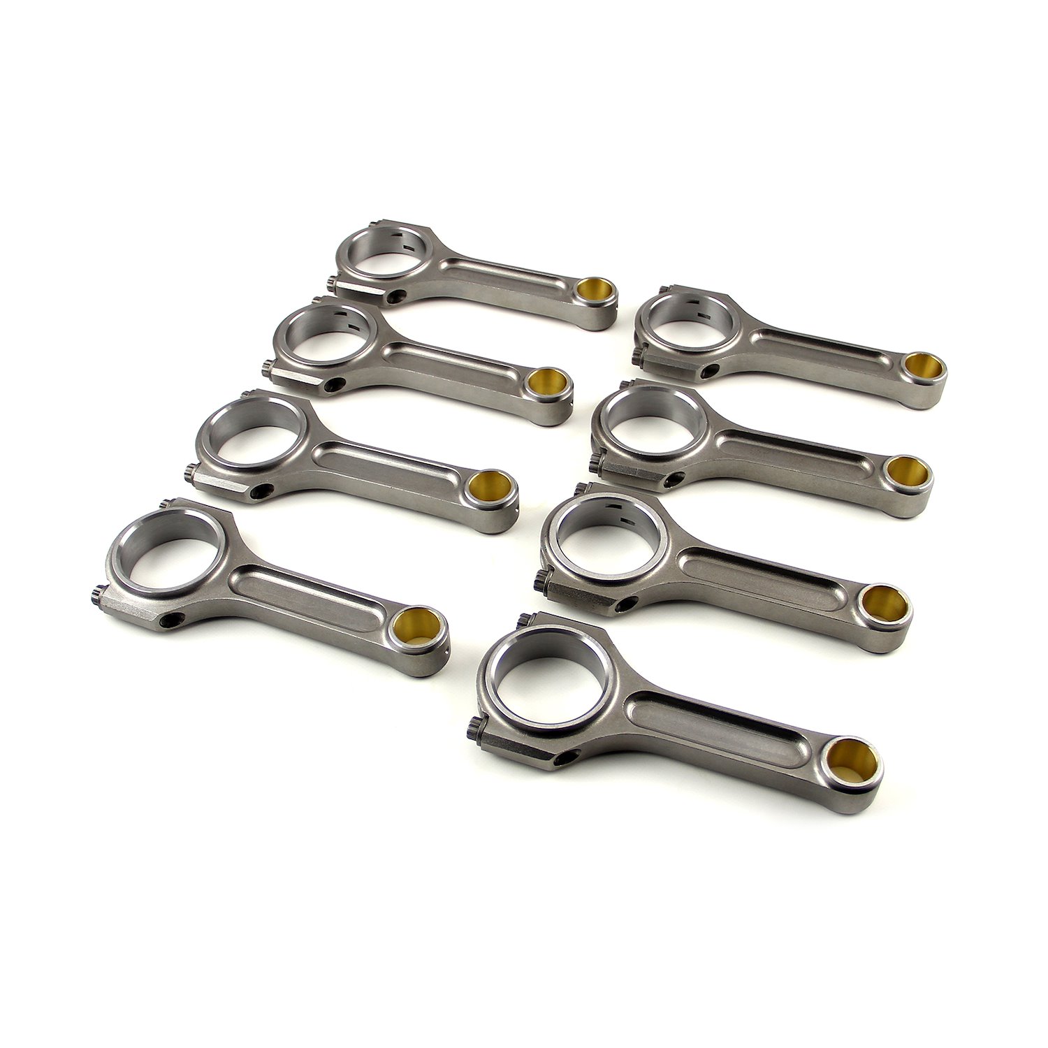 I Beam Race 5.090 2.123 .912 Bronze Bush 4340 Connecting Rods - Ford 302