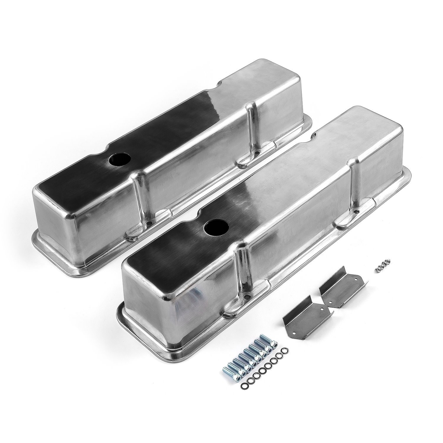 Aluminum Valve Covers Small Block Chevy 350 [Polished]