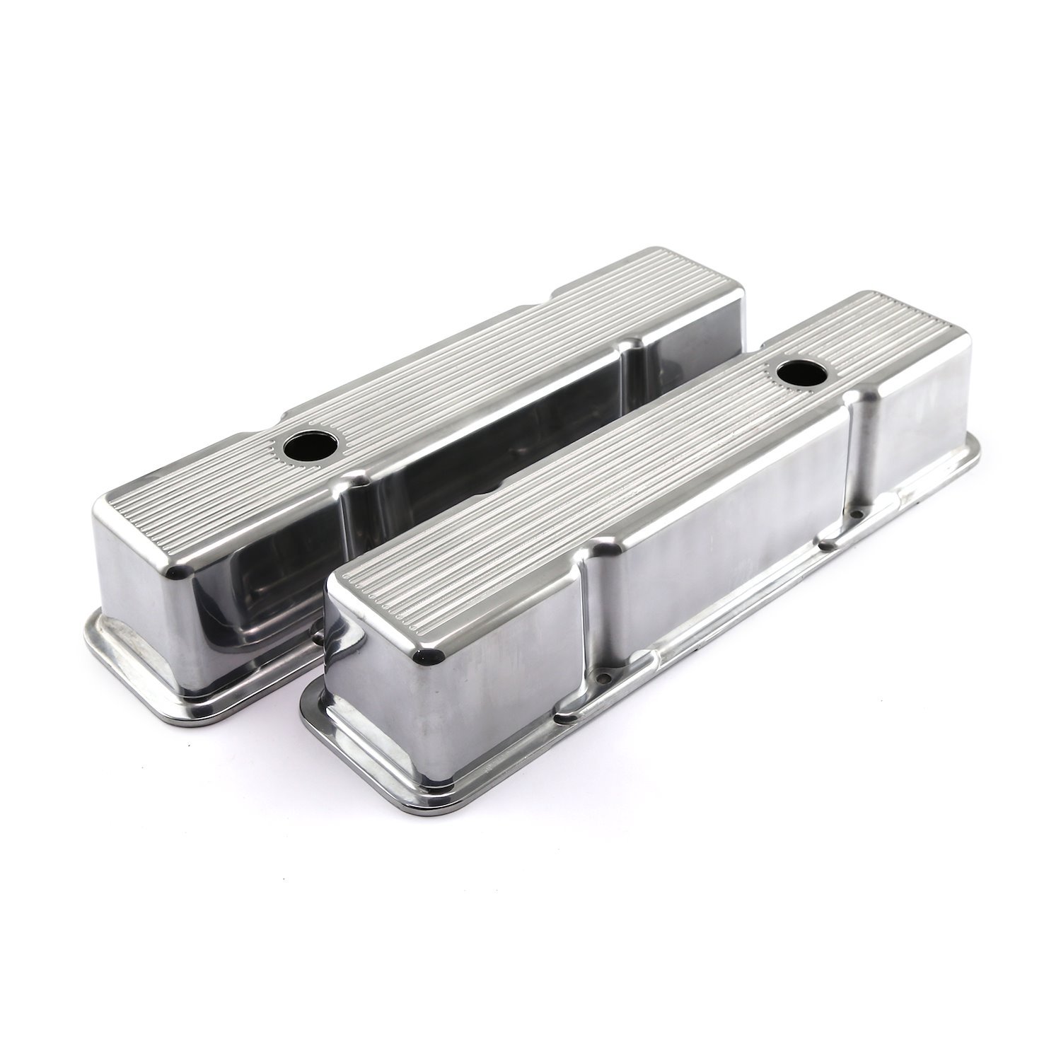 Aluminum Valve Covers Small Block Chevy 350 [Polished]