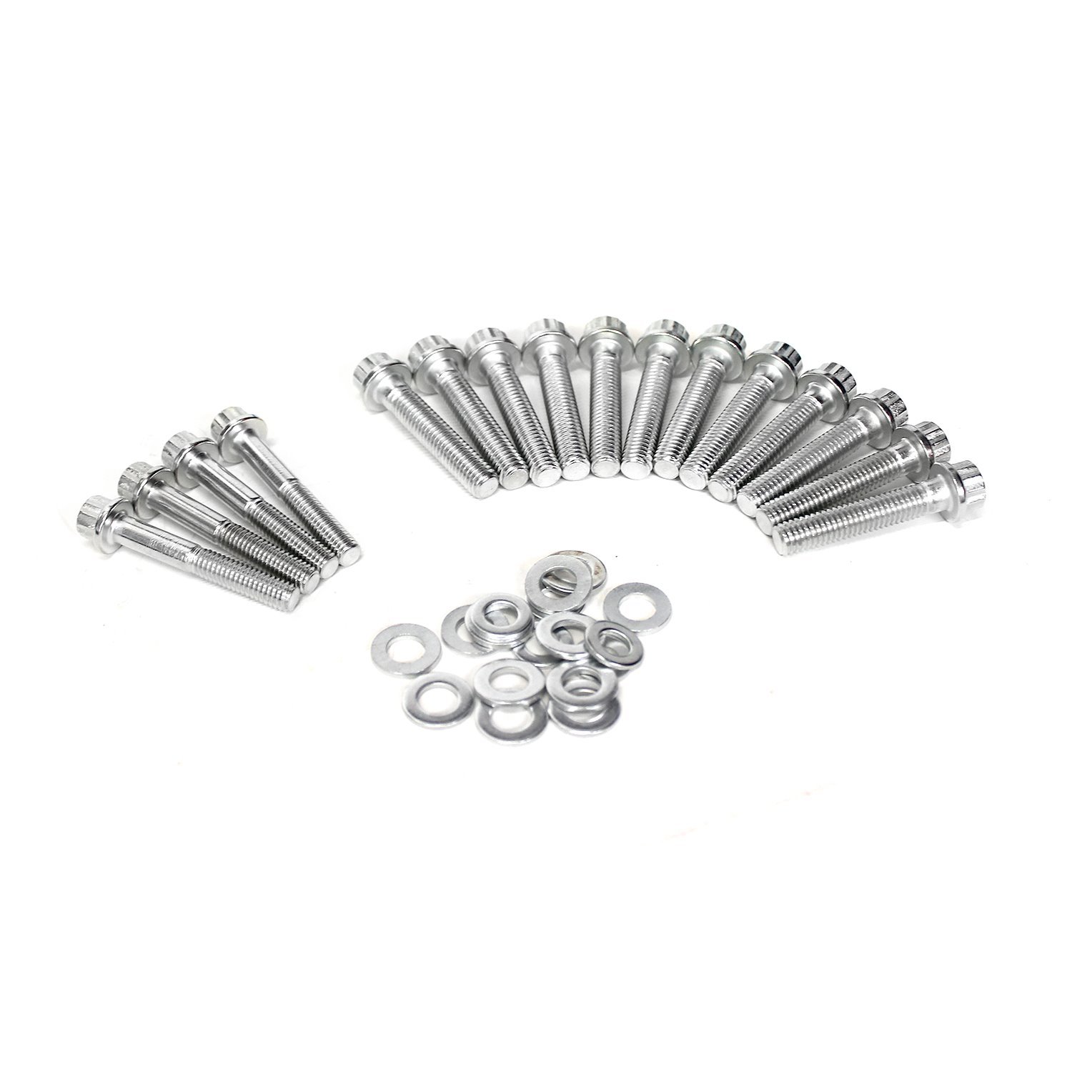 Intake Manifold Bolt Kit Ford 302/351C, 12-Point - Zinc-Plated