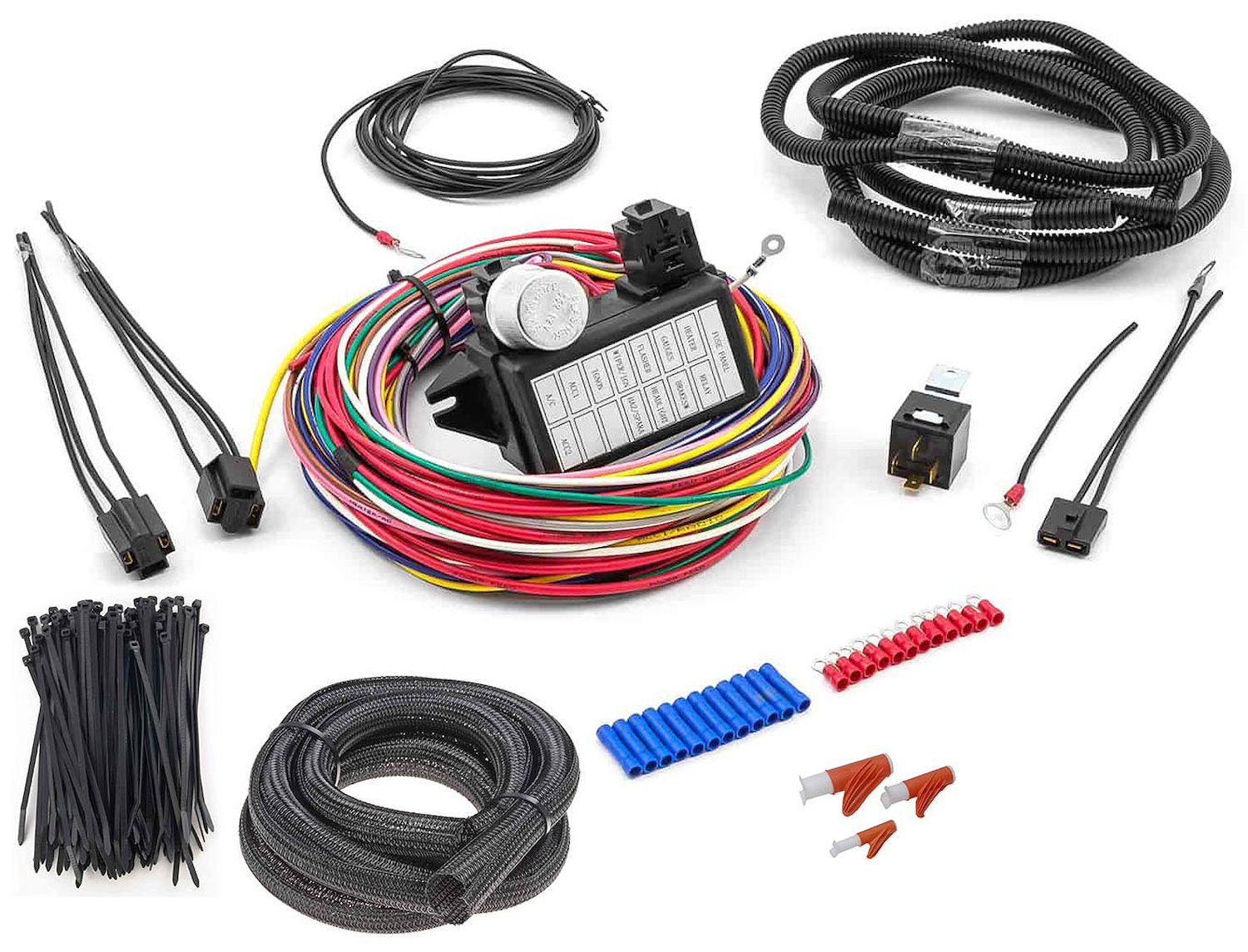 12-Circuit Universal Wiring Harness Kit