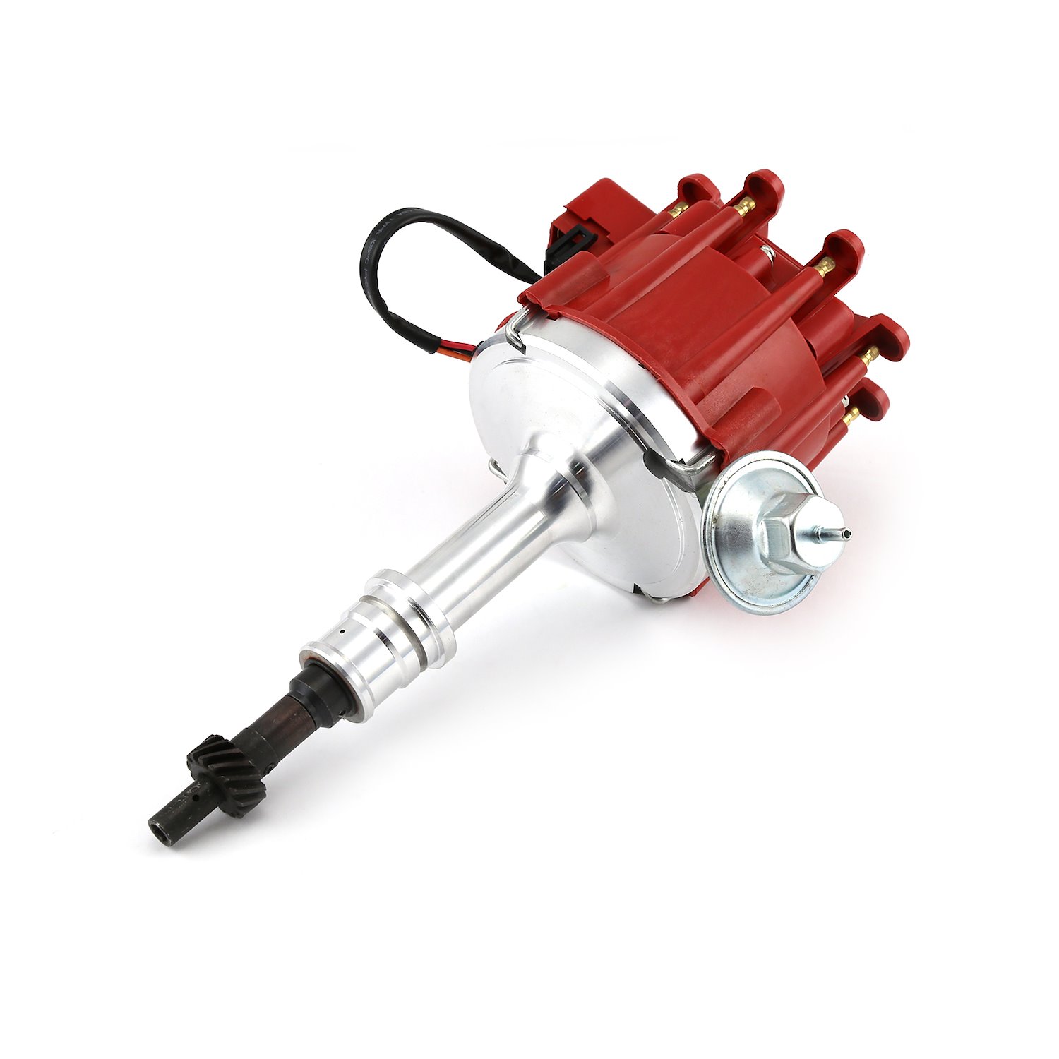 Ford 289 302 Windsor 65K Coil Thunder HEI Electronic Distributor - Red Cap